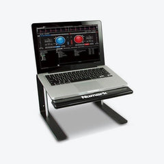 Numark Laptop Stand Pro Performance Stand For Laptop, Portable and Solid Computer Support, Low-weight Design, Rubber Pads on the Top and Bottom, Black | LAPTOP STAND PRO